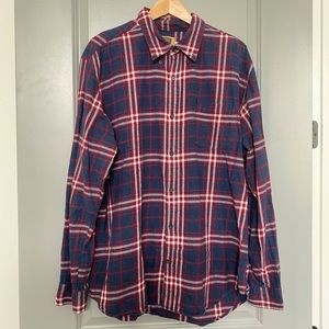 Men’s button down flannel